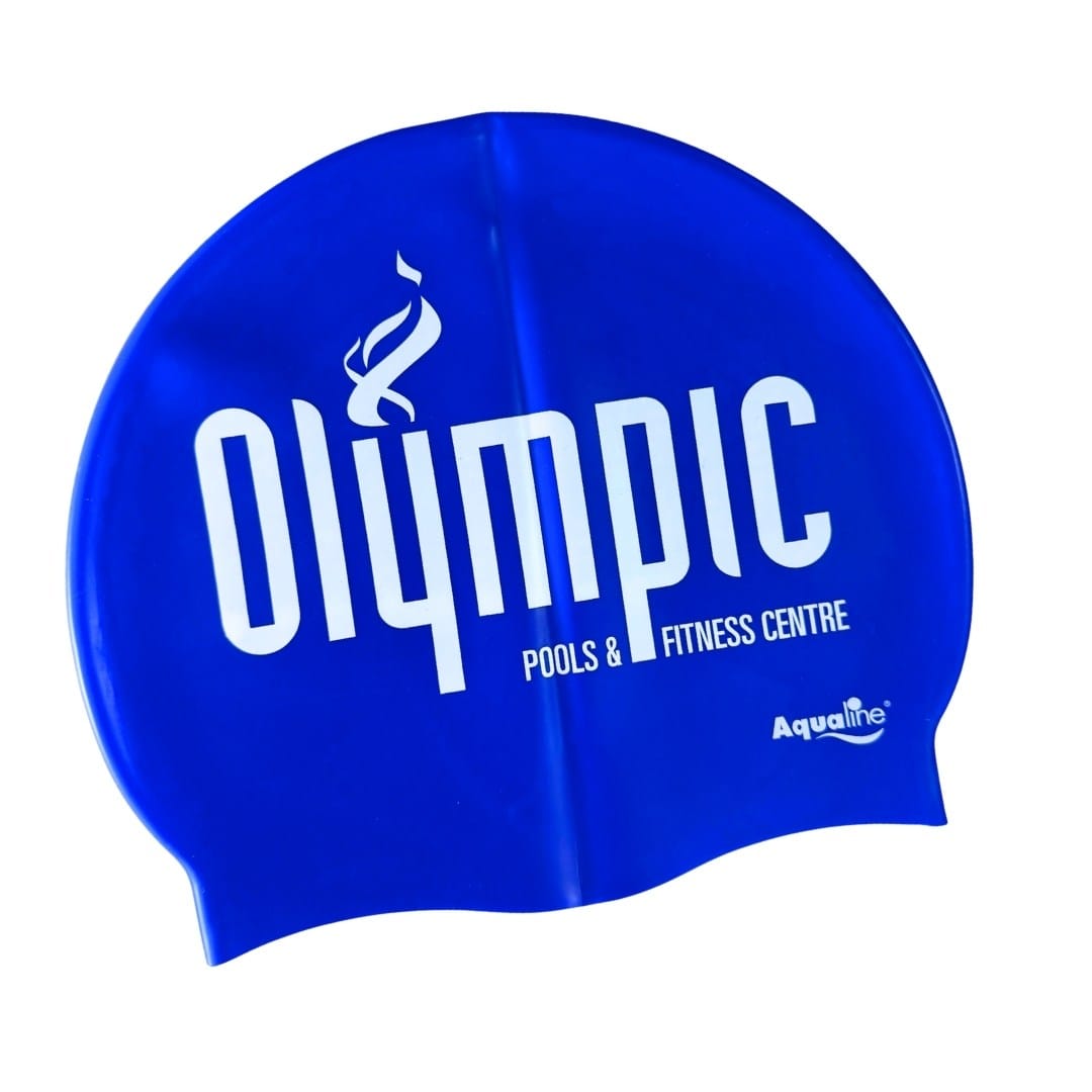 The Olympic Branded Silicone Swim Cap