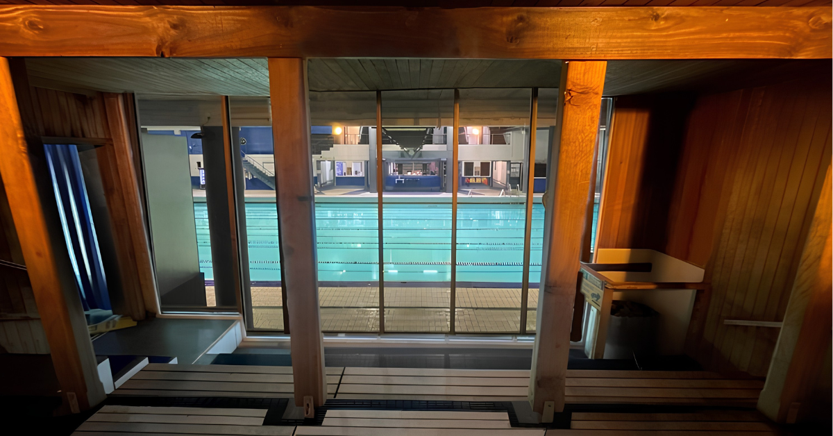 Sauna room in Auckland at The Olympic, Newmarket
