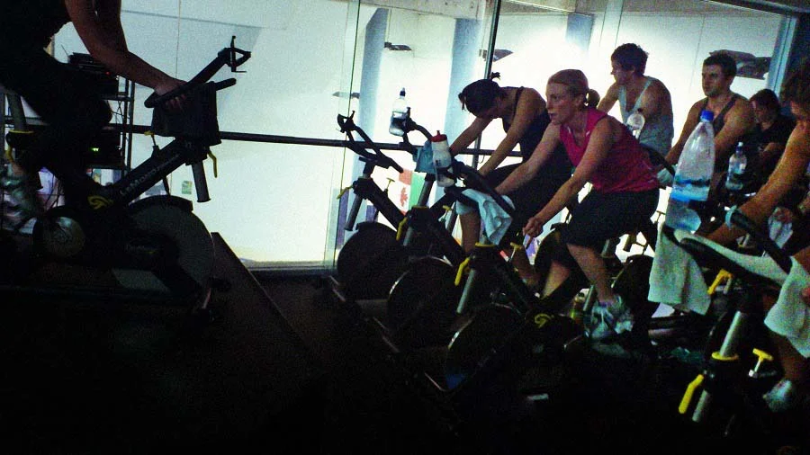peloton spin class